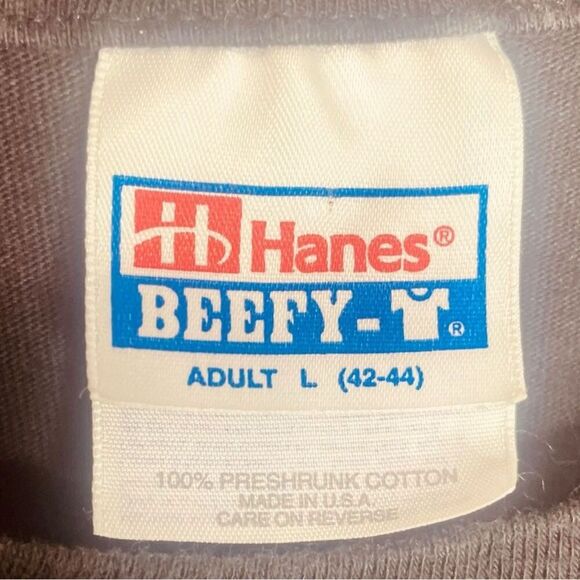 Vintage Garth Brooks | Fresh Horses Tour Black Graphic T-Shirt Size L | EUC - Picture 5 of 9